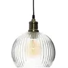 Atmosphera Créateur D'intérieur - Suspension Laye verre D20cm