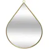 ATMOSPHERA Miroir en forme de goutte - Métal - 28 x 39 cm
