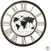 Pendule - ATMOSPHERA - Monde - Métal - D67 cm - Silencieuse - Intérieur