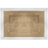 Tapis Kahi en jute bord blanc 120x170cm - Atmosphera créateur d'intérieur