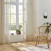 Voilage - beige - 140x240 cm - Lin - Atmosphera createur d'interieur