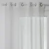Voilage - ATMOSPHERA - Blanc - 140 x 240 cm - Polyester - 8 oeillets