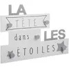 Pp No Name Atmosphera Créateur D'intérieur - Cintre mural enfant, 48 x 34 cm, gris