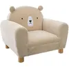 Retail Team Fauteuil Pour Enfant avec Oreilles d'Ours Beige Atmosphera For Kids