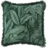 Atmosphera Créateur D'intérieur - Housse de coussin Jungle vert 40x40cm
