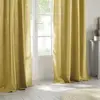 3S. x Home Rideau Clem jaune moutarde 140x260cm Atmosphera Créateur D'intérieur