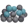 Atmosphera Créateur D'intérieur - Guirlande led à piles 16 boules