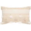 Atmosphera - Coussin Sable cuivré en Coton Beige 30x50 cm - Modèle 1