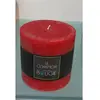 Bougie rustique - rouge - 663g - Rouge - Atmosphera createur d'interieur