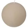 Bougie boule rustique gris taupe 445g Atmosphera Créateur D'intérieur