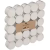Atmosphera Créateur D'intérieur - Lot de 50 bougies Many blanc 11g