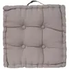 Atmosphera Créateur D'intérieur - Coussin de sol gris 40x40cm