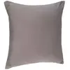 Atmosphera Créateur D'intérieur - Coussin déhoussable coton gris 38x38cm