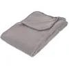 Atmosphera Plaid Polaire - Gris - 125x150 cm