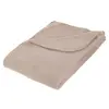 Plaid polaire Polar beige 125x150cm Atmosphera Créateur D'intérieur
