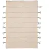 Atmosphera - Tapis Tula en Coton avec Pompon en Jute 60x90cm - Ivoire