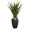 Atmosphera Créateur D'intérieur - Palmier Artificiel En Pot Noir Atmosphera