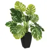 Atmosphera Philodendron Monstera artificiel - Vert - 70 cm