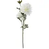 Atmosphera Créateur d'intérieur - Fleur Artificielle Dahlia 62cm Blanc