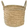 Atmosphera Panier en seagrass - Ø 37 x H. 27 cm - Beige