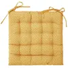 Galette de chaise Otto jaune 38x38cm - Atmosphera créateur d'intérieur