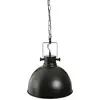 Paris Prix Suspension ronde en métal - Ø 30 cm - Noir