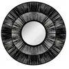 Atmosphera Créateur d'intérieur - Miroir Rond Motif Ethnique Landy 76cm Noir