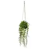 Atmosphera pot suspendu avec plante artificielle