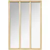 Miroir ""Atelier"" - bois 76x116 cm - Marron - Atmosphera createur d'interieur