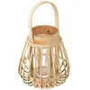 Atmosphera Créateur D'intérieur - Lanterne Rania en rotin 14x16cm