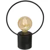 Lampe - ATMOSPHERA - Ampoule LED - Noir - H 26.5 CM - Design Contemporain