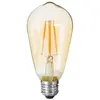 Atmosphera Créateur d'intérieur - Ampoule à Led Larme 14cm Ambre