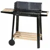 AC-DÉCO Paris Prix - Barbecue à Charbon Rosario 85cm Noir