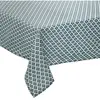 ATMOSPHERA - Nappe anti-tache ethnique Tikal - L. 240 x l . 140 cm - Bleu - Tikal