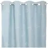Atmosphera Rideau occultant phosphorescent enfant Dinosaure - 140 x 250 cm - Bleu