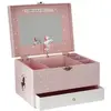 Boîte musicale "Licorne" H14 cm - Rose - Atmosphera createur d'interieur