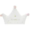 Atmosphera Créateur D'intérieur - Grand coussin Douceur princesse blanc 76x60cm