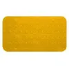 Five - Fond de Bain avec ventouses en PVC 69 x 39 cm Jaune Moutarde