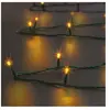 Guirlande lumineuse 320 LED fil vert - 32 M - Blanc chaud