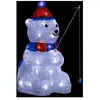 Sujet lumineux Ours à la pêche - Fééric Christmas
