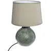 Lampe "Joas" - céramique H29 cm - Bleu - Atmosphera createur d'interieur