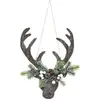 FÉÉRIC LIGHTS AND CHRISTMAS Déco de Noël Tête de Renne à suspendre H 35 cm