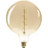 Ampoule LED - ATMOSPHERA - G 200 - Torsadée - Ambrée - 6W - E27 20 cm