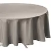 Atmosphera Créateur D'intérieur - Nappe Lallie anti-tâche beige D180cm