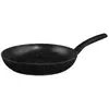 Secret de Gourmet Poêle en aluminium forgé - Tous feux - Noir - D 30 cm