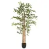 Plante artificielle - ATMOSPHERA - Bambou en pot - H 180 cm - Vert - Contemporain