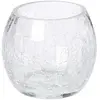 Atmosphera Créateur D'intérieur - Photophore verre craquelé H7cm
