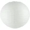 Lanterne boule blanche en papier - ATMOSPHERA - Ø 60 - Intérieur - 25 W