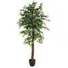 JJA Atmosphera Créateur d'intérieur - Plante Artificielle Ficus 185cm Vert