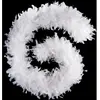 3S. x Home Guirlande de Noël boa blanc 1m80 100g en plumes